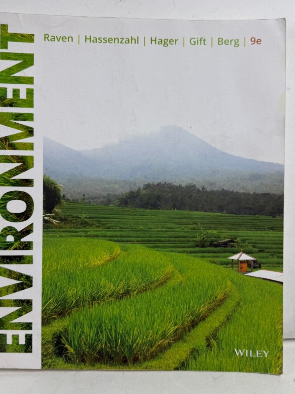 Environment 9th Edition by Raven Hassenzahl Gift Berg Wiley ISBN 9781118875827